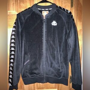 Women’s Kappa Velour zip up sweater size small